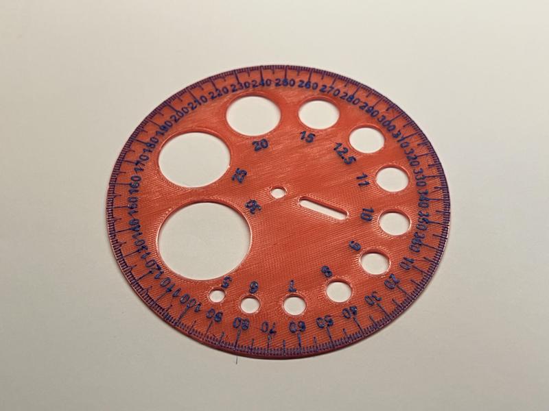 Geometric Circle Stencil