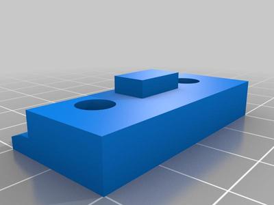 Support for 4mm plexi cover 2020 profile