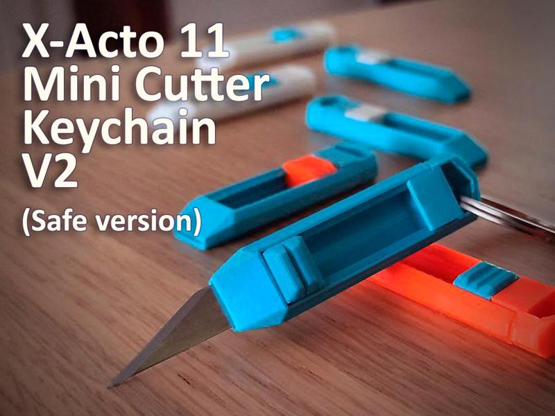Xacto mini cutter Keychain