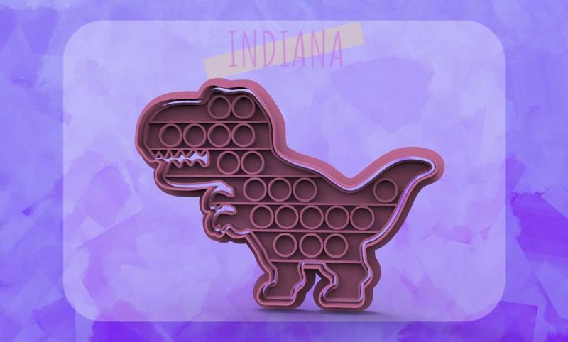 T-REX POP IT CUTTER