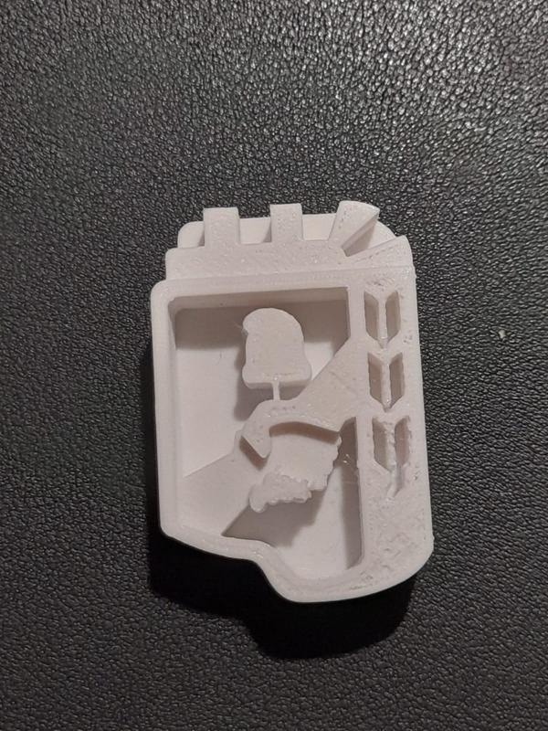 JUSTICIALIST PARTY COAT OF ARMS - RELIEF