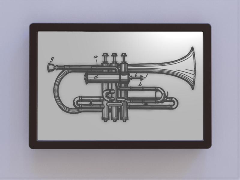 Trumpet Patent Art
