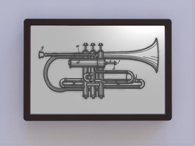 Trumpet Patent Art