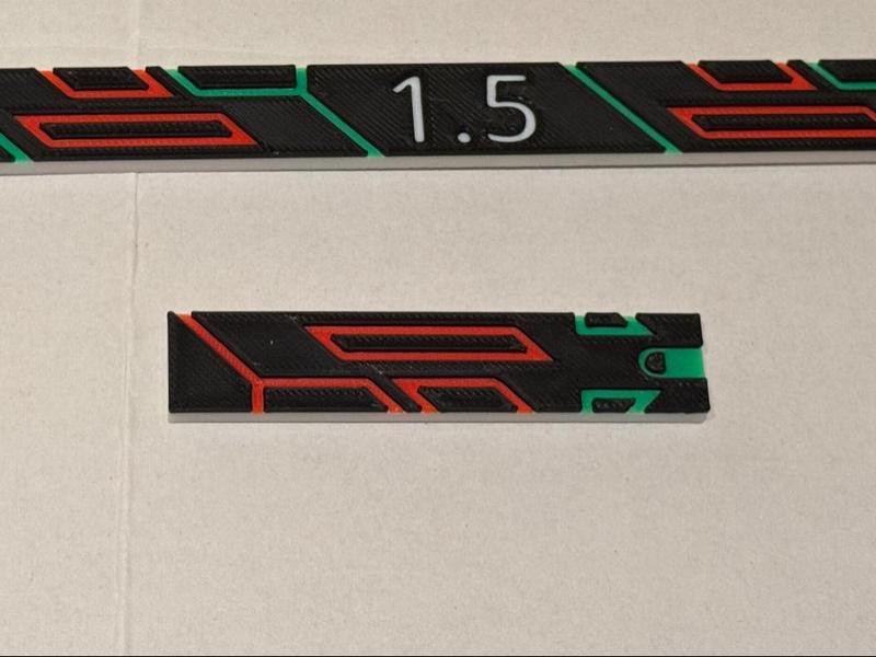 Star Wars: Legion range tools 0.5 half 1.5