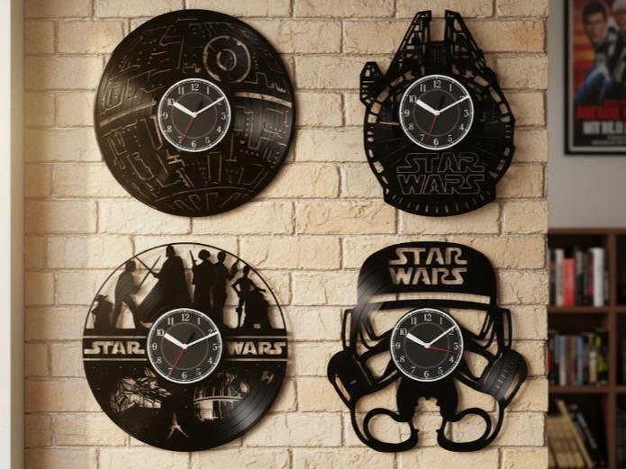 starwars clock collection