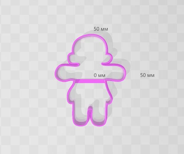gingerbread girl cookie cutter