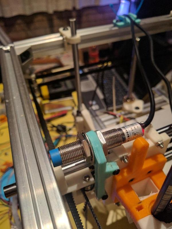Hypercube mounts for X and Y proximity endstops