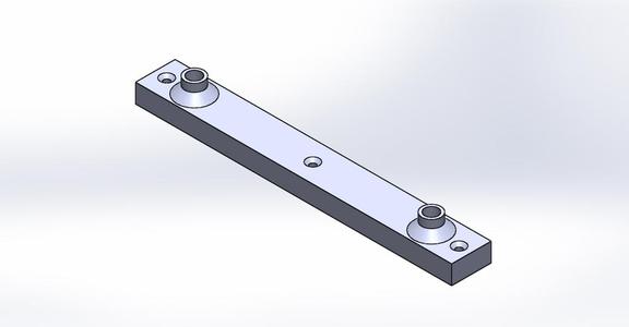 CNC Machine X Rail End Mounts