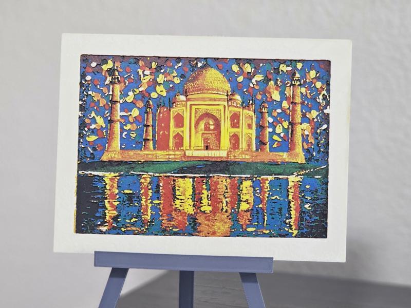 The Taj Mahal - HueForge