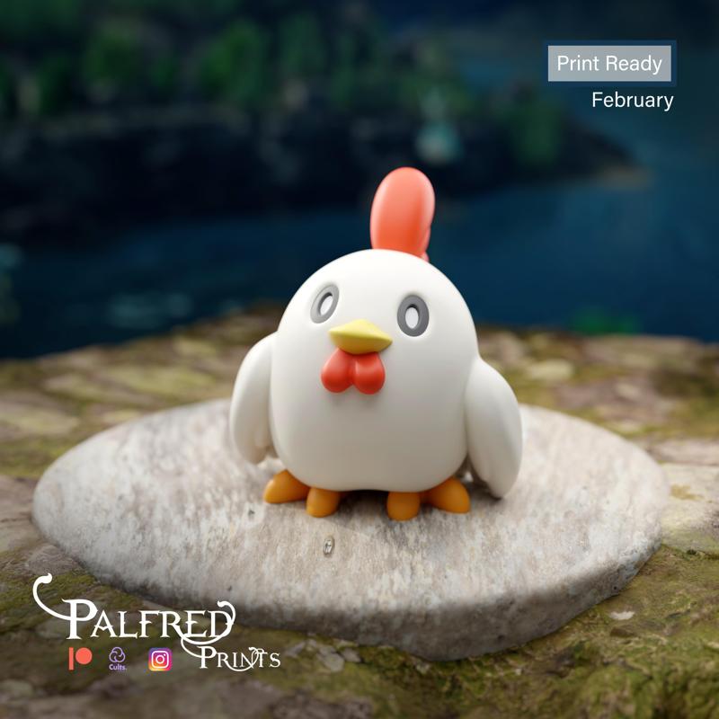 Chikipi Palworld fanart FREE