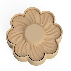 Flower 2  - Jam /JELLY/ JELLO - Cookie Cut and Press - Thumbprint Cookie Cutter