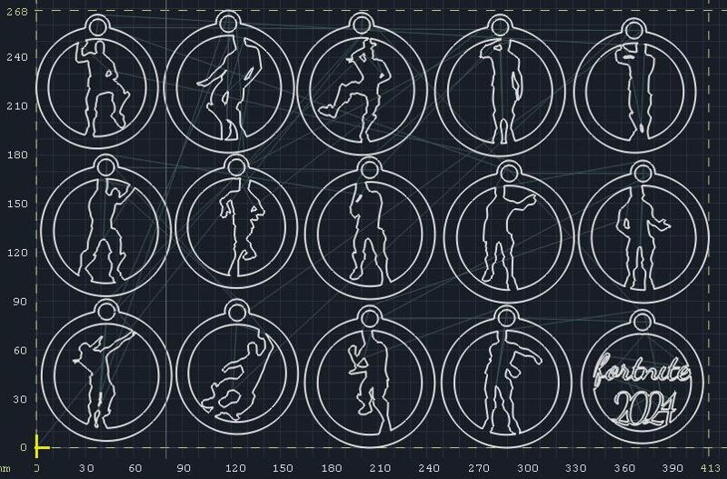 18 fortnite christmas ornaments