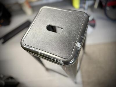 Metal Bar Stool Thin Cushion Pad