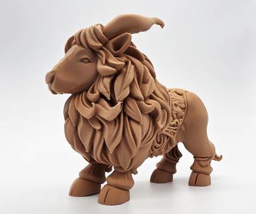 Decorated Himalayan Oxen (Yak) Statue