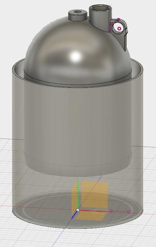 *New Sizes* "Rock-bong" Sleek Gravity Pipe