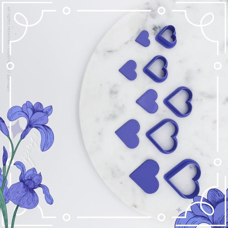 Heart Basic Cutter | Polymer Clay & Jewellery Making Tools