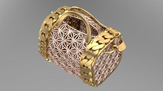 Unique Chain Motif, Bag Inspired Necklace Designs for Jewelry—Ç01--