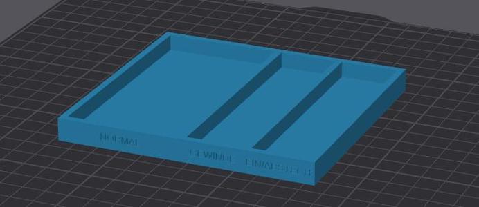 CNC-Plate organizer