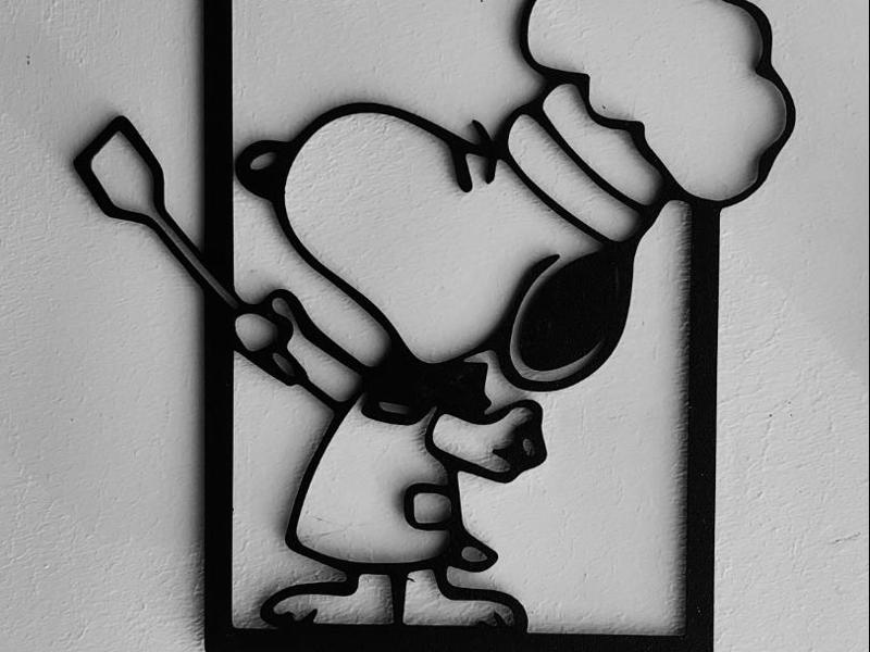 Snoopy chef cook