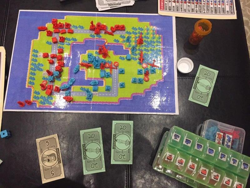 Skirmish Wars: Advance Tactics Board Game (24 Pieces)