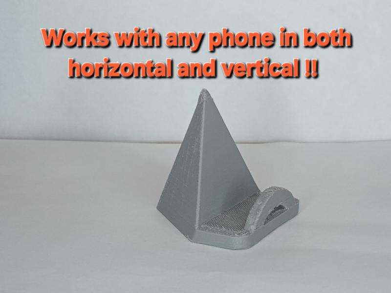 Minimalist Phone Stand. No Suports