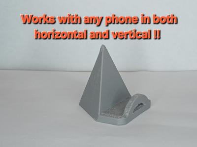 Minimalist Phone Stand. No Suports