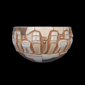 Mystic Moai Stone Bowl of Easter Island 3D
