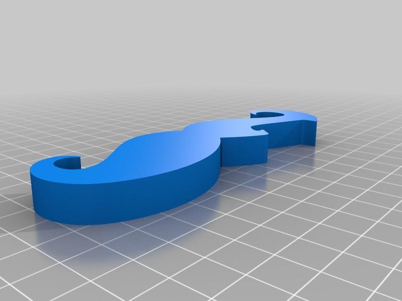 Mustache Bottle Opener