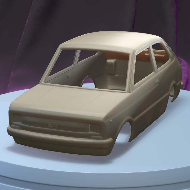 FIAT 133 1977 (1/24) printable car body