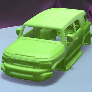 TOYOTA FJ CRUISER VXR 2011 (1/24) printable car body
