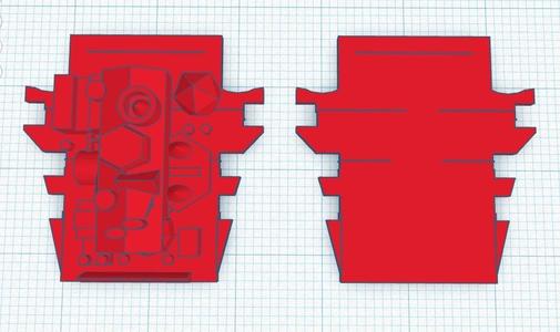 Perfect Effect Robot v2 'Biotron' chest insert