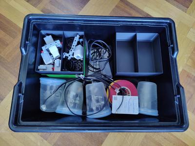 2 layers bin dividers - for Lego Education / Lego Mindstorms / Lego Spike box