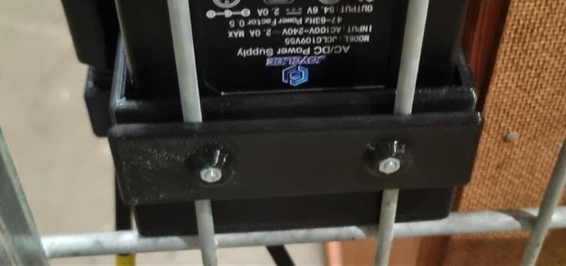 Grid Mounting Plate for JOYCUBE Fischer E-Bike Charger Holder | Grid Mounting Plate for JOYCUBE Fischer E-Bike Charger Holder