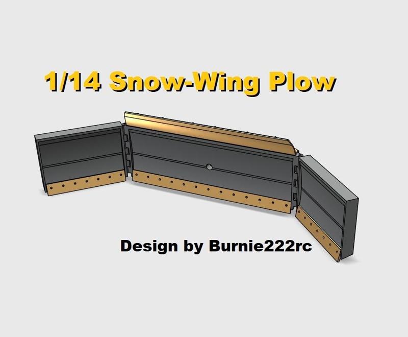 1/14 Snow-Wing Plow - KVB001