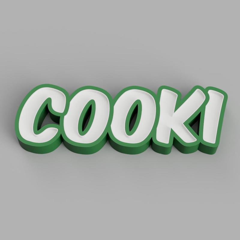 NAMELED COOKI - LED LAMP WITH NAME