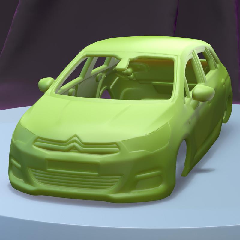 CITROEN C4 2011 (1/24) printable car body