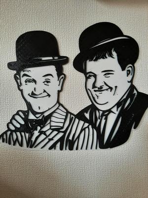 Stan & Ollie(stan laurel oliver hardy) wall art