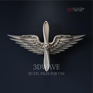 US ARMY AVIATION BRANCH INSIGNIA 3d stl file for CNC