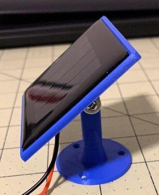 Small Mini solar panel mount