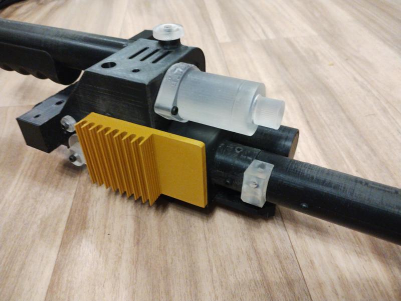 Ghostbusters Frozen Empire Neutrona Wand Side Panel & Heatsink