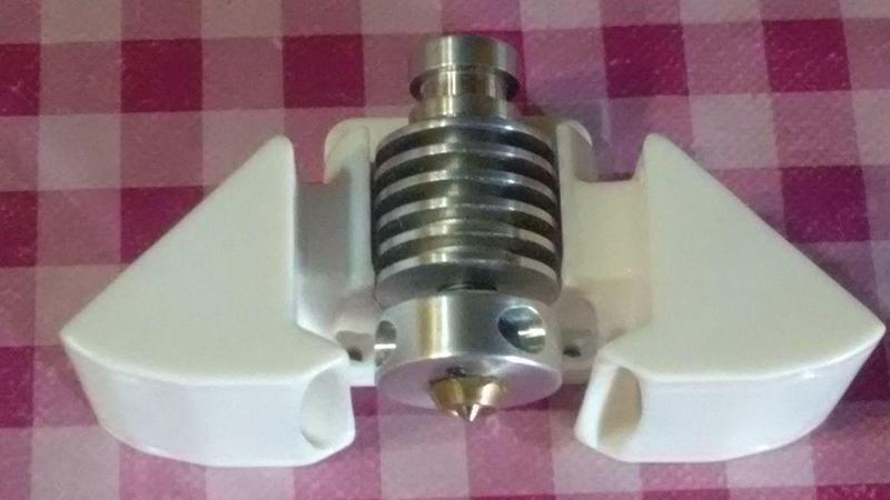 Fanduct fusión para Argento V6 - x3 fan 40x40mm