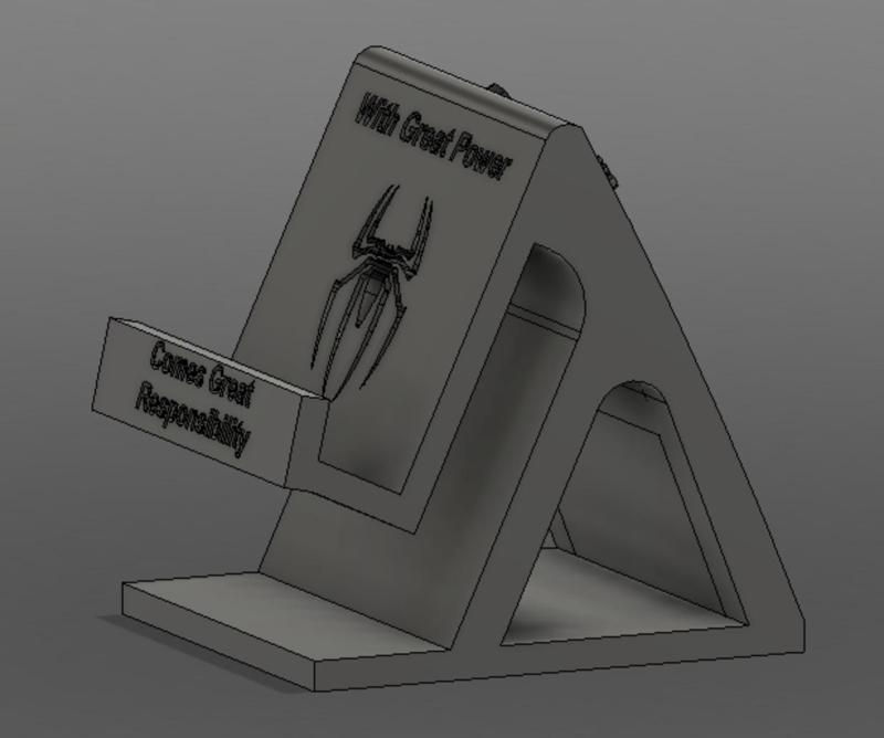Spiderman Phone Holder