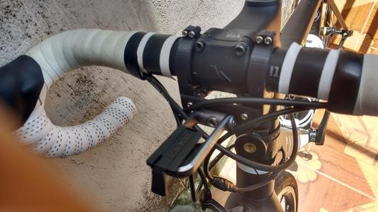 mod of topeak cycle computer mount for canyon road bike