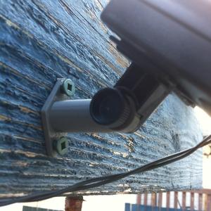 Solar light mounting bracket