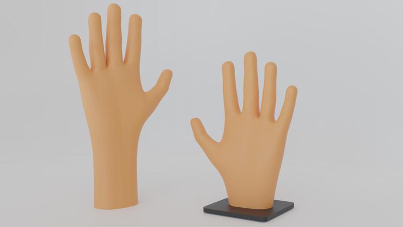 hand - Mano - ring holder - soporte de anillos