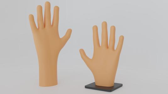 hand - Mano - ring holder - soporte de anillos