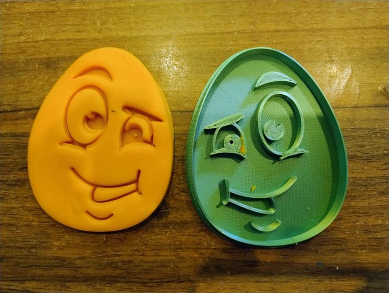 Easter cookie cutter Smiley 3