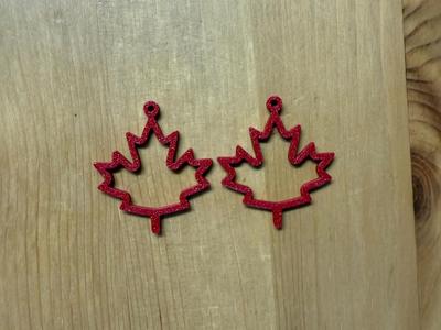 Maple Leaf Earrings