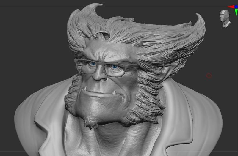 Beast (90´s X-Men Serie Style)