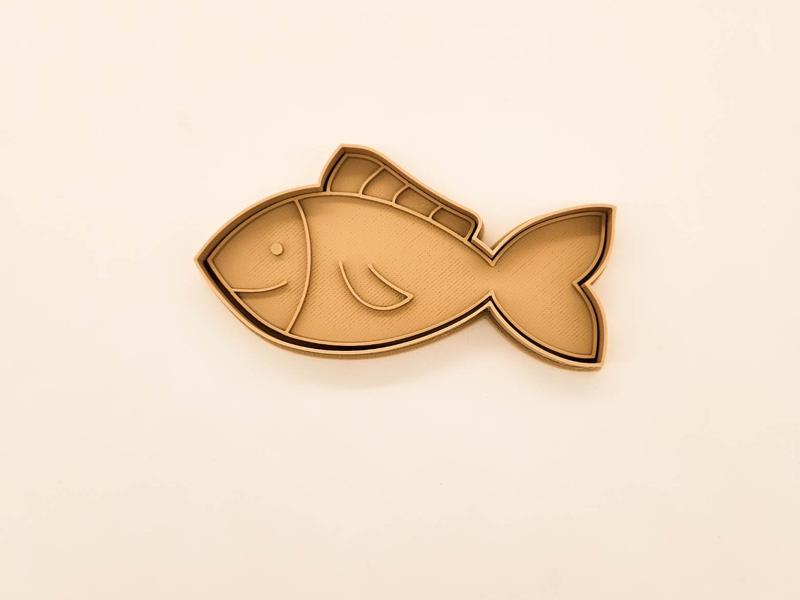 Cake cookie cutter - fish